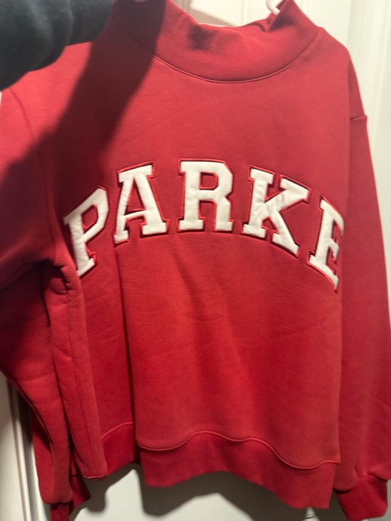 Parke Tops - New Parke Crimson Crewneck- Sm/med